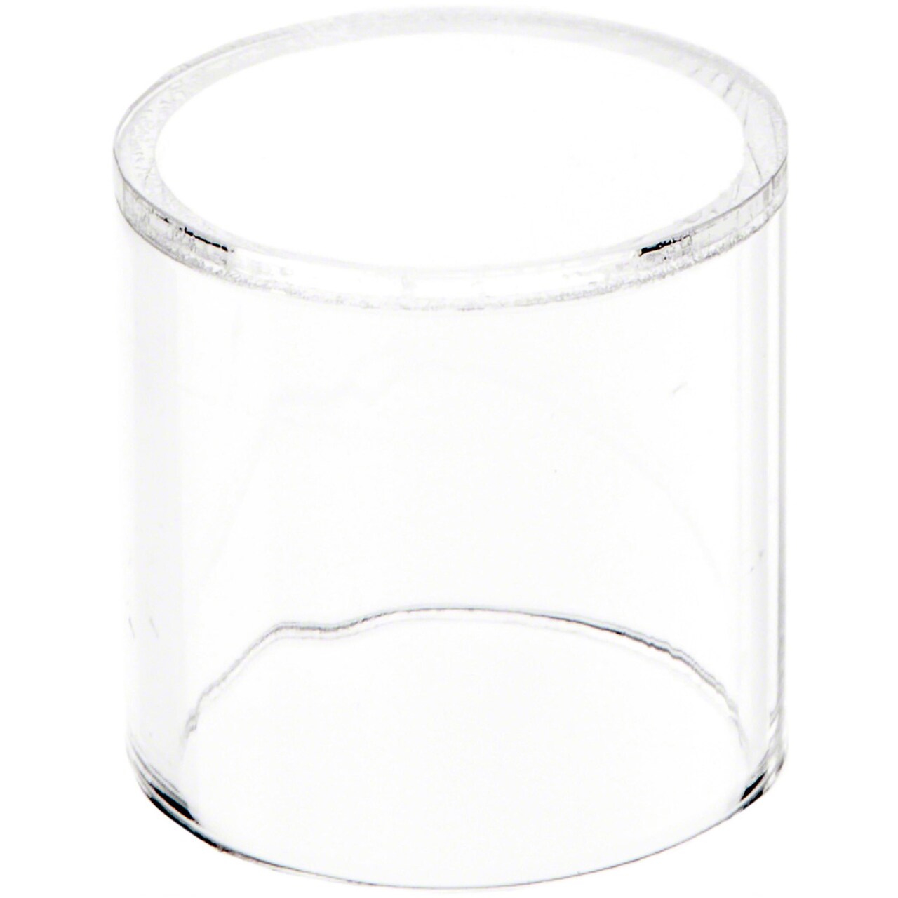 Plymor Clear Acrylic Round Cylinder Display Riser, 2" H x 2" D